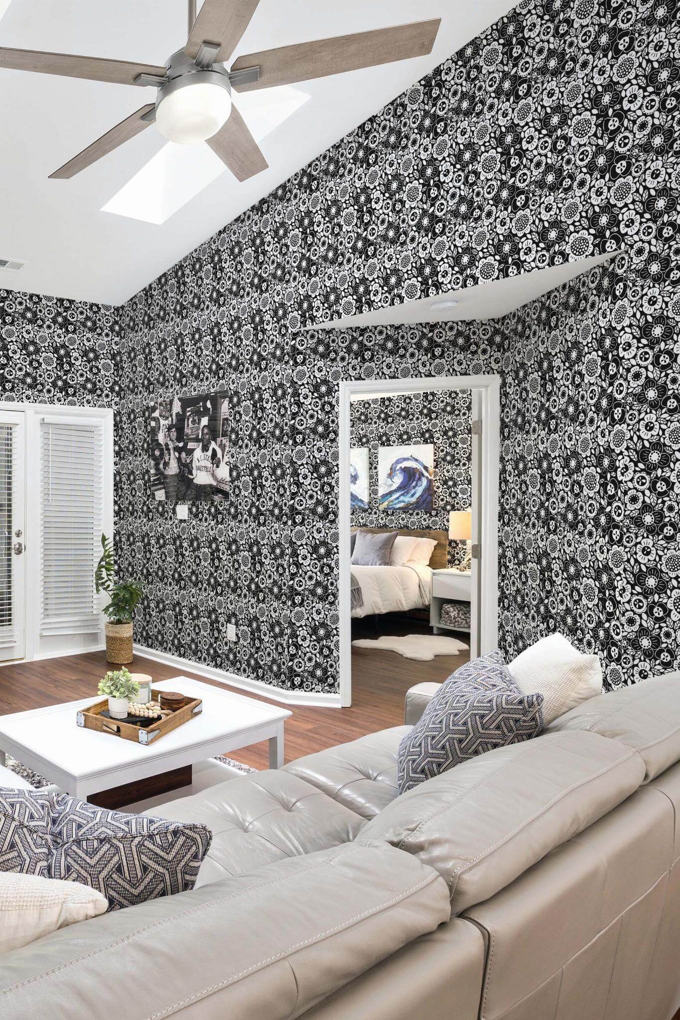 Contemporary floral Wallpaper - Image 3