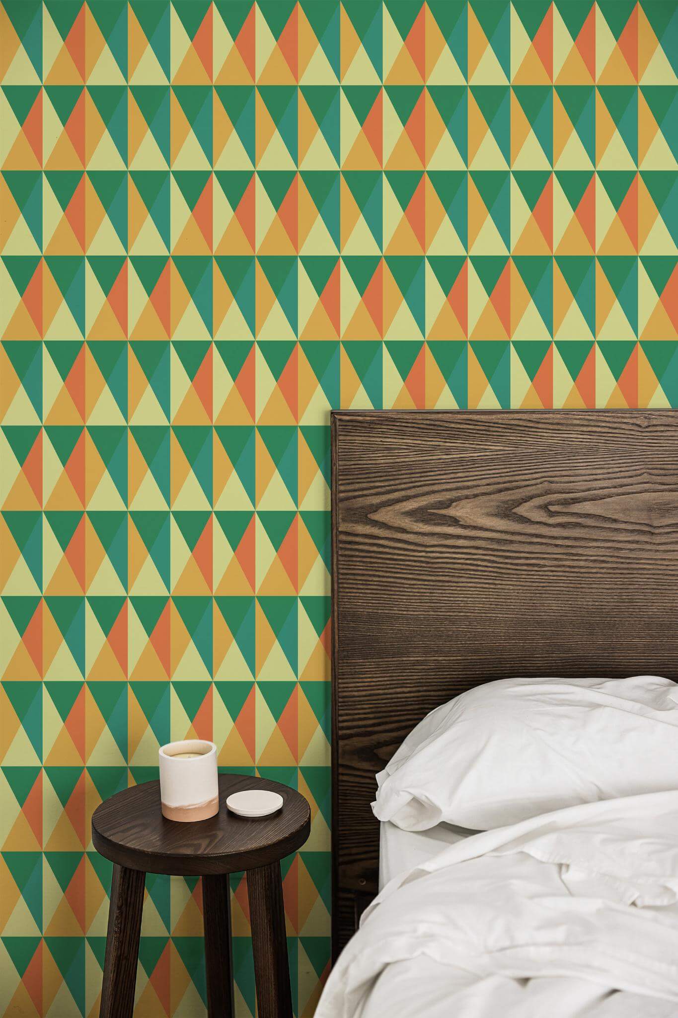 Funky triangles Wallpaper — SafetyMat