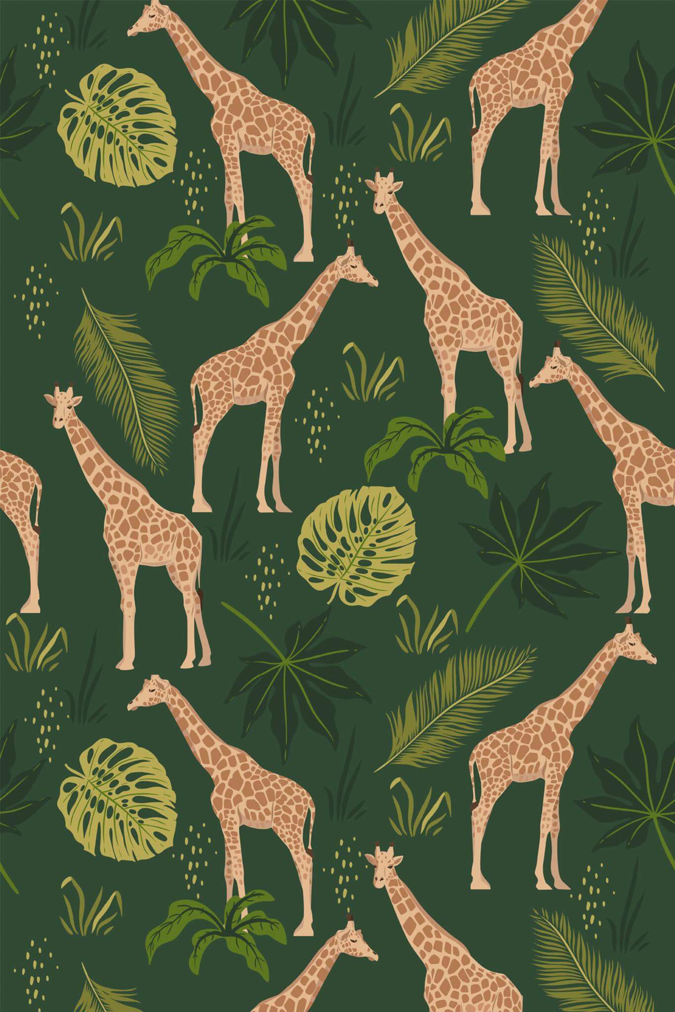 Giraffe Wallpaper - Image 2