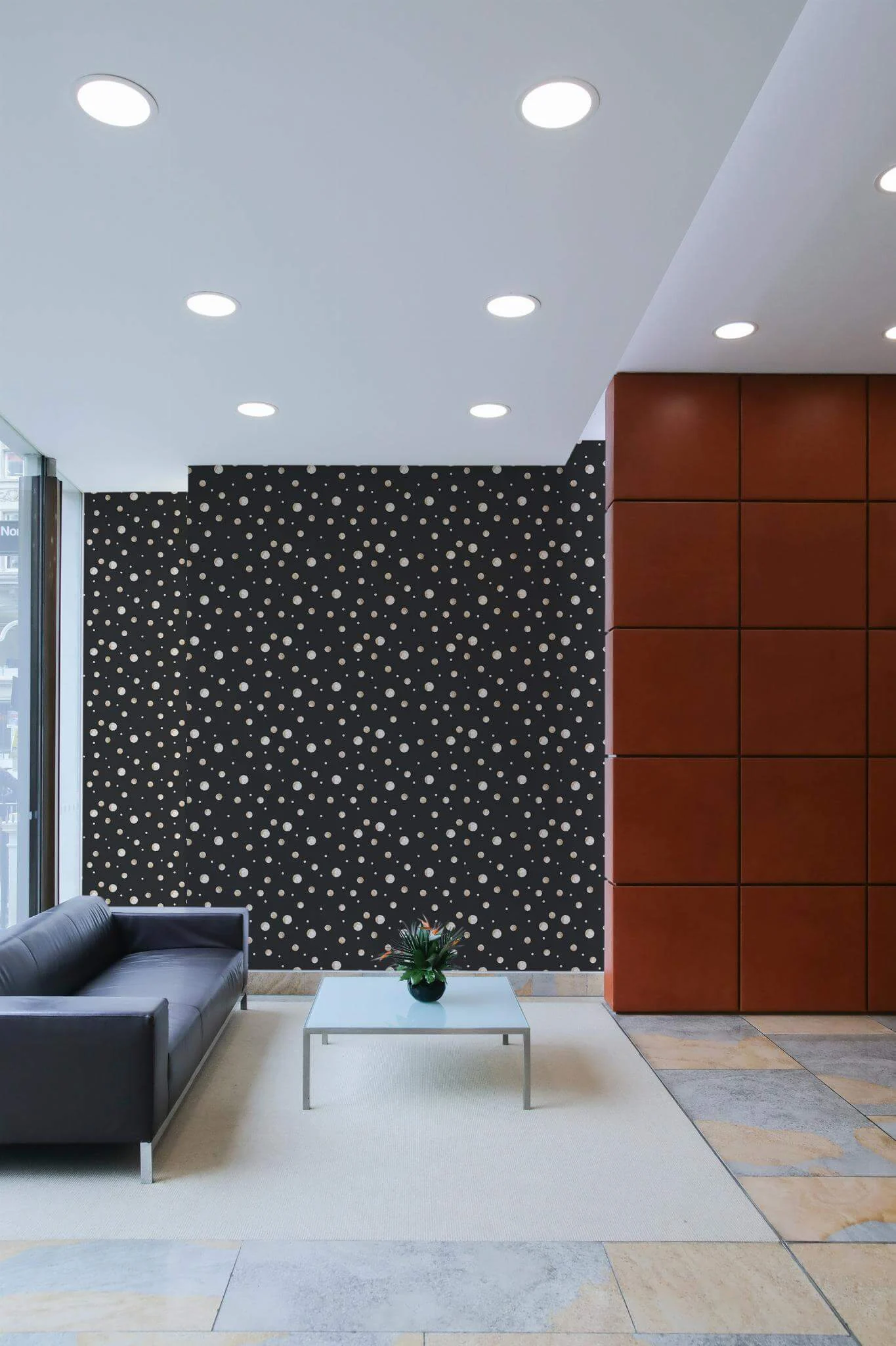 Glitter Imitation dots Wallpaper - Image 3