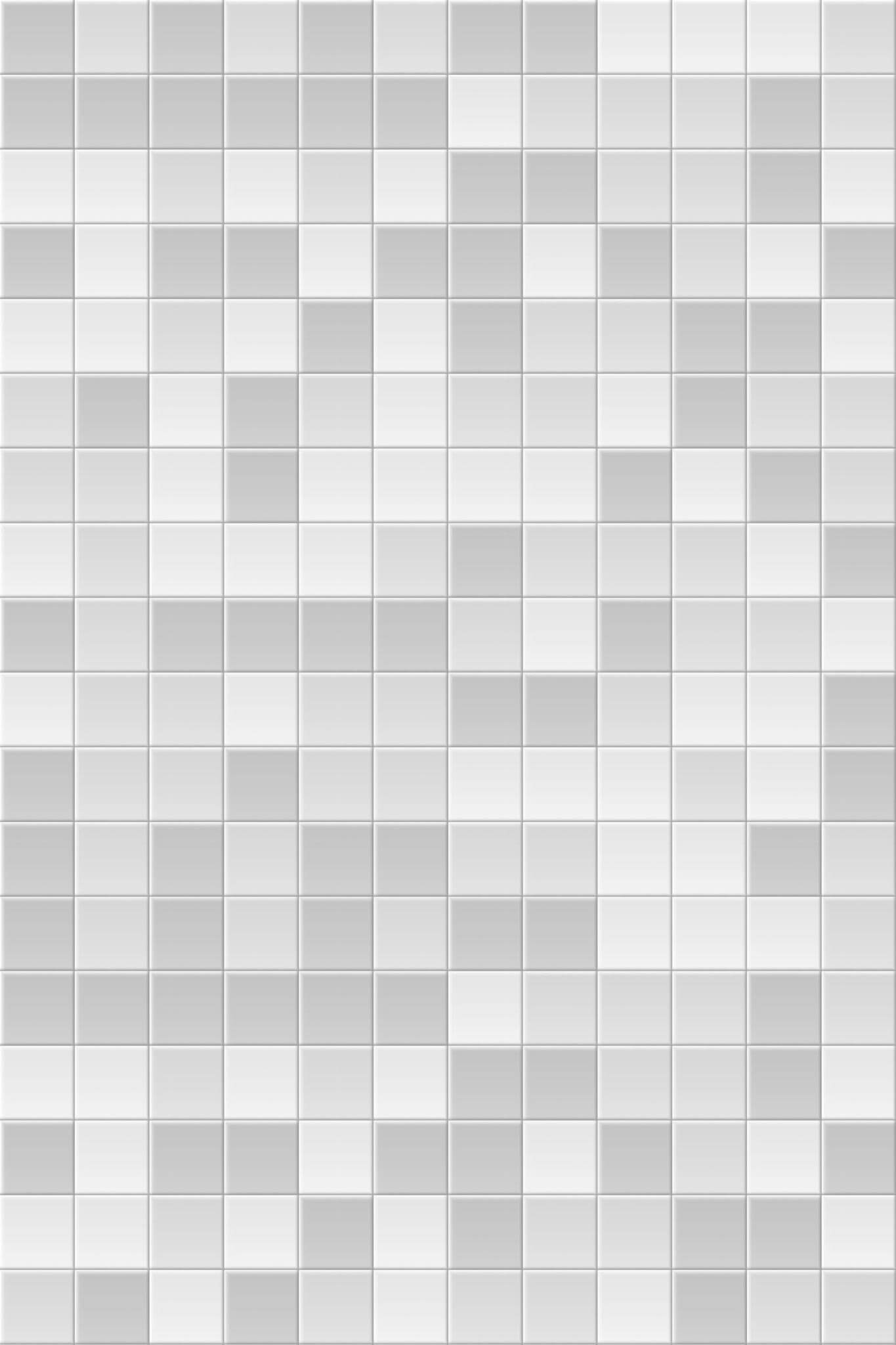 Gray mosaic tile Wallpaper - Image 2
