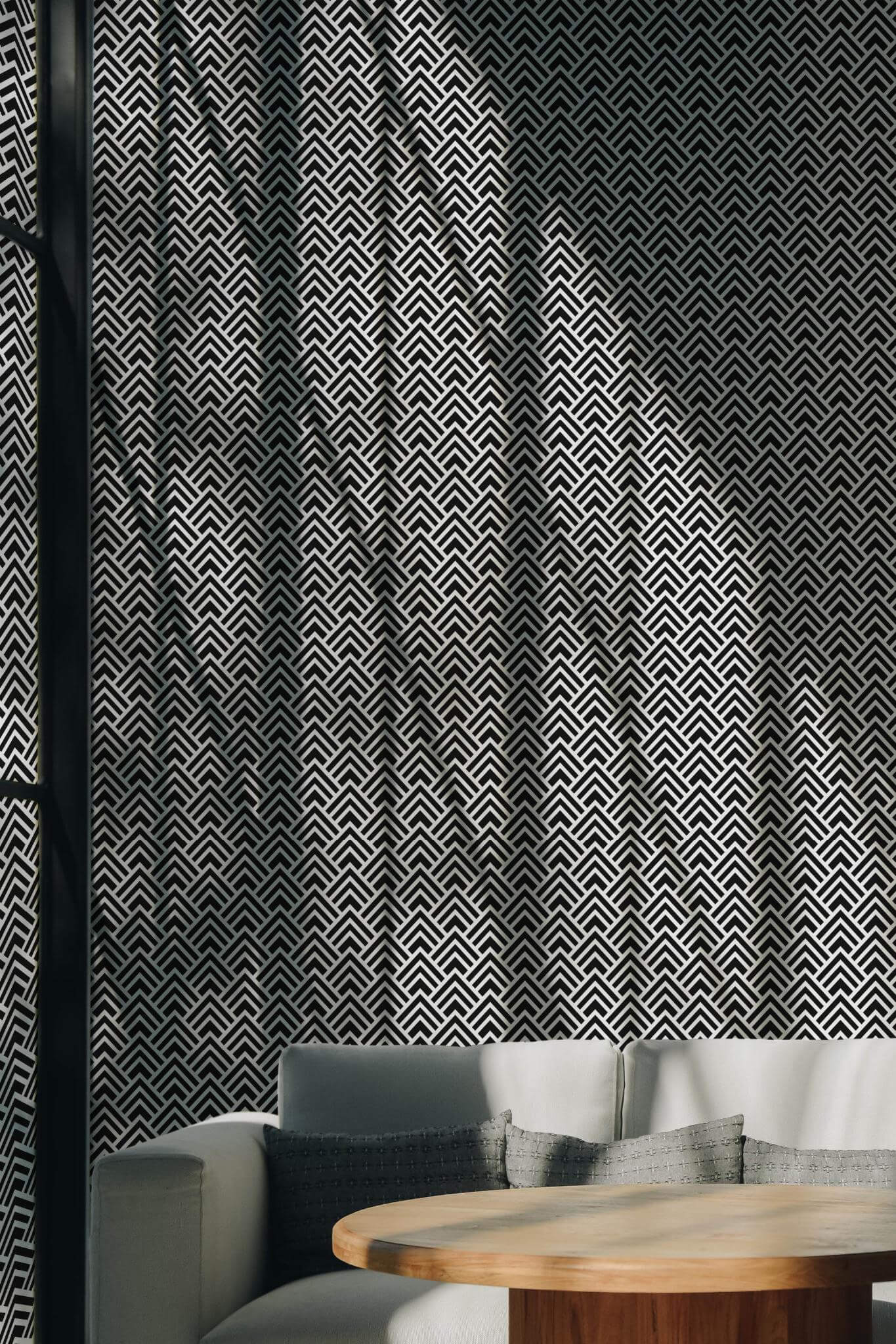 Geometric chevron Wallpaper