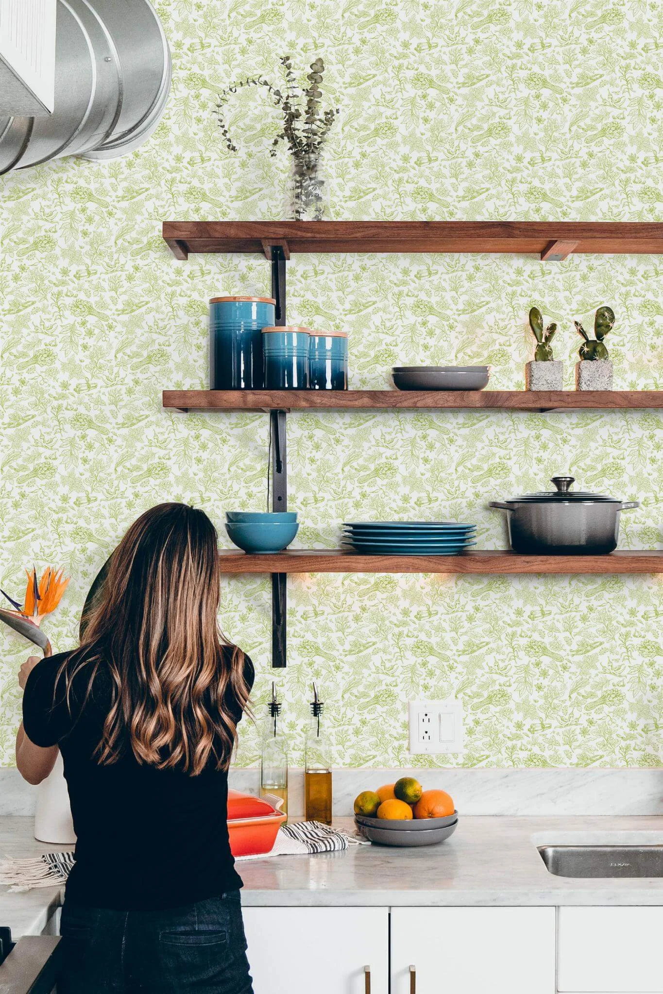 Herbs backsplash Wallpaper - Image 3