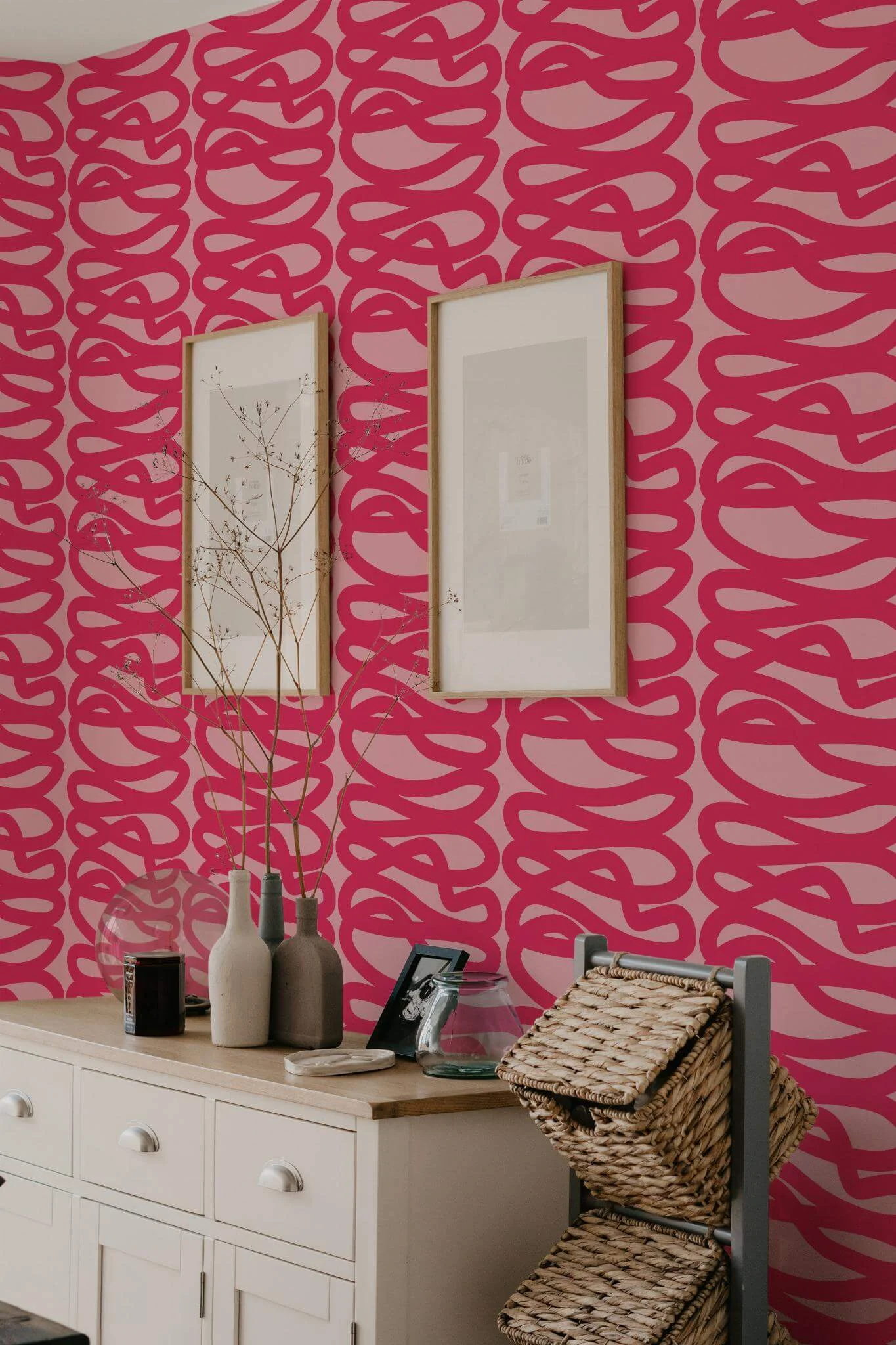 Hot pink line Wallpaper - Image 4