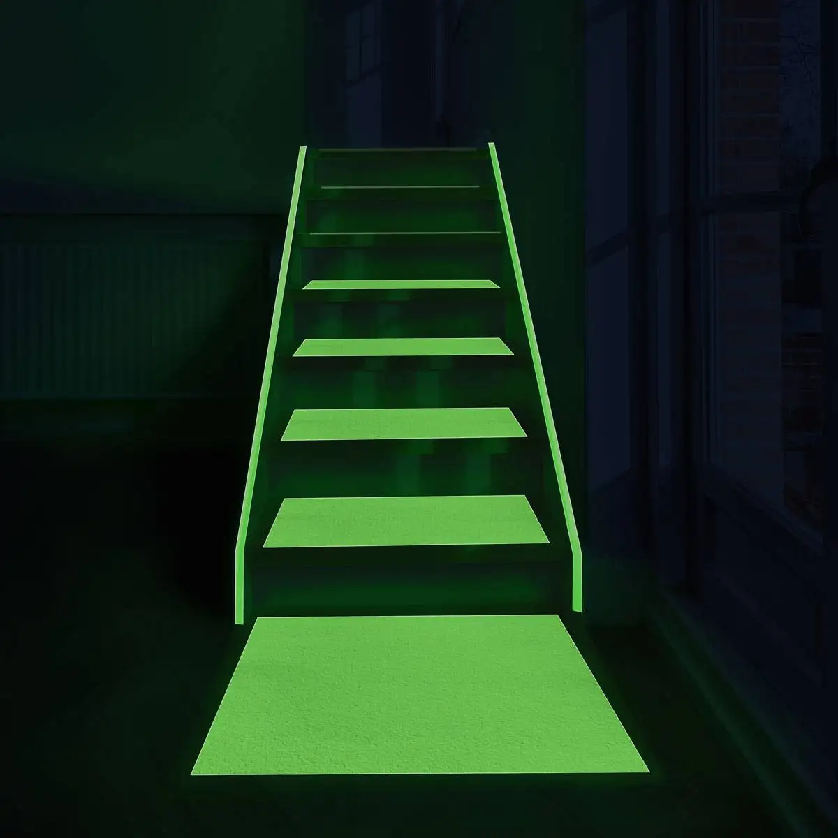 Glow in the Dark Adhesive Stair Mats | Peel & Stick, Self Adhesive Floor Mat - SafetyMat