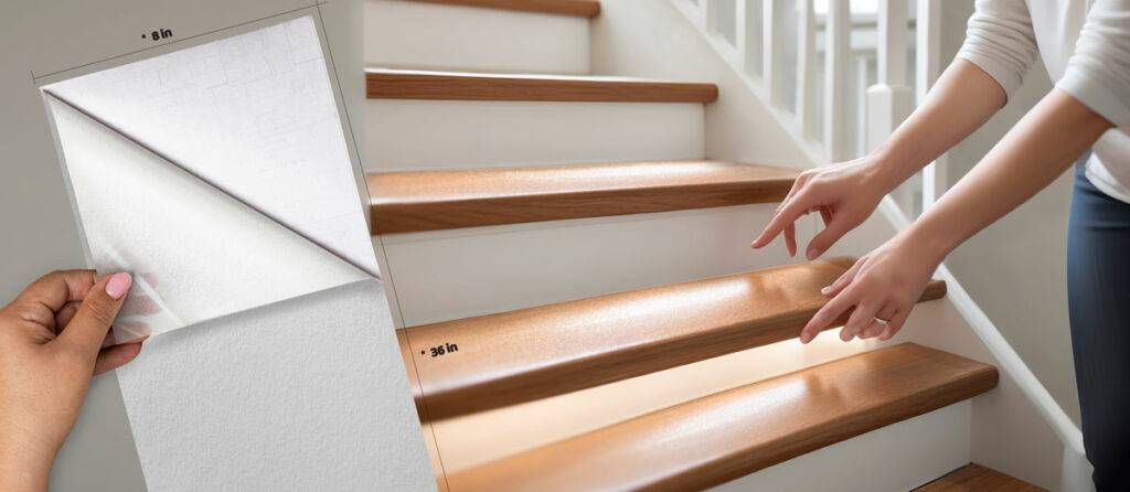Adhesive Stair Mats | Peel & Stick, Self Adhesive Floor Mat – SafetyMat Adhesive Kitchen Mat - SafetyMat