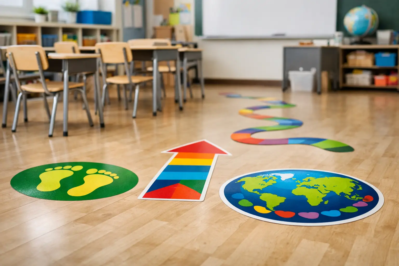 Indoor Floor Decals for Classrooms That Work
