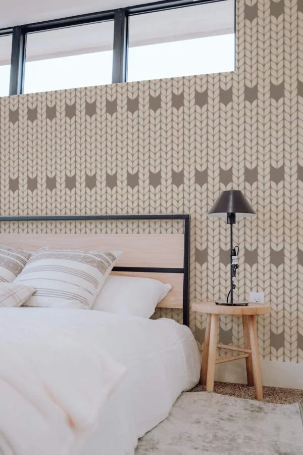 Knitted wool Wallpaper - Image 3