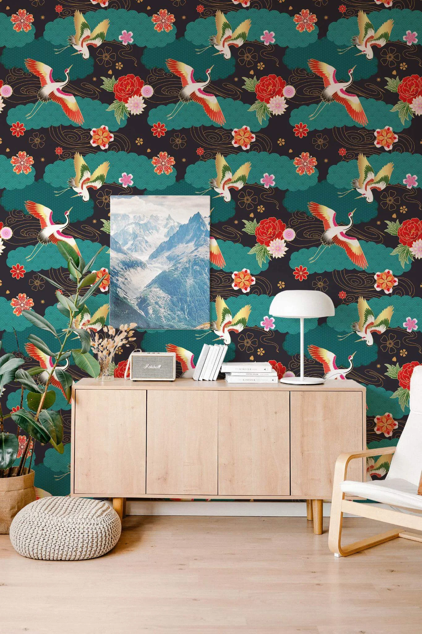 Maximalist bird Wallpaper - Image 4