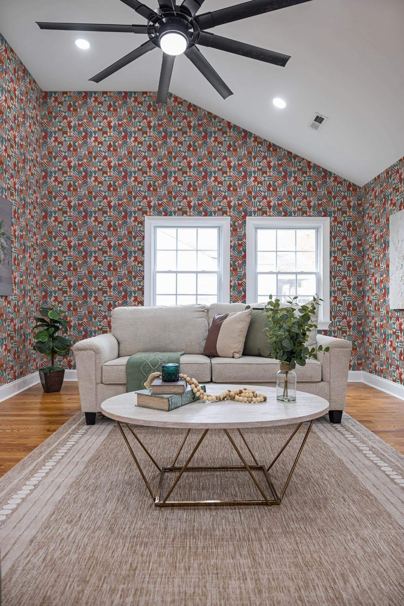 Geometric mosaic Wallpaper - Image 3