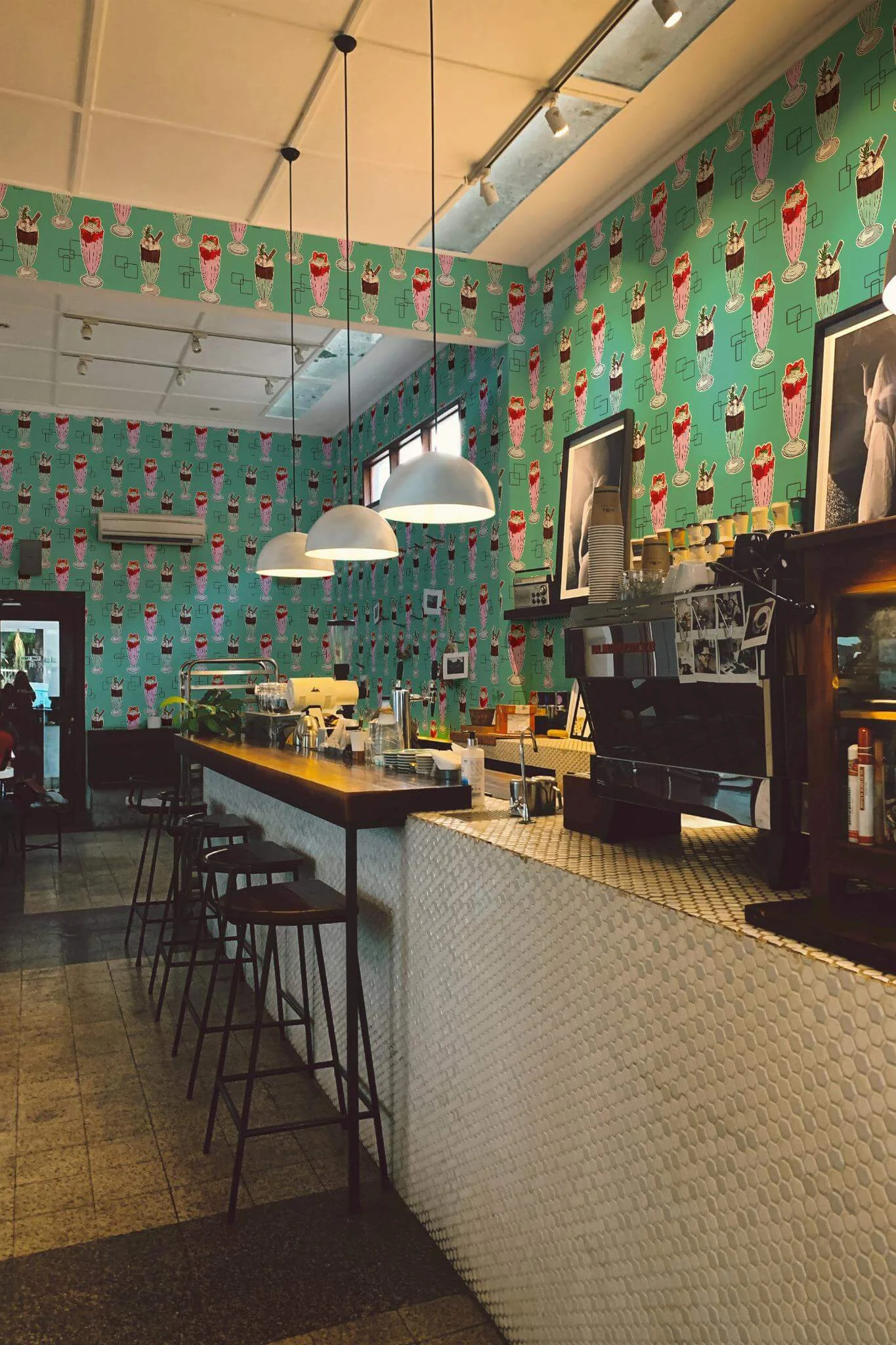 Retro 50’s milkshake Wallpaper - Image 4
