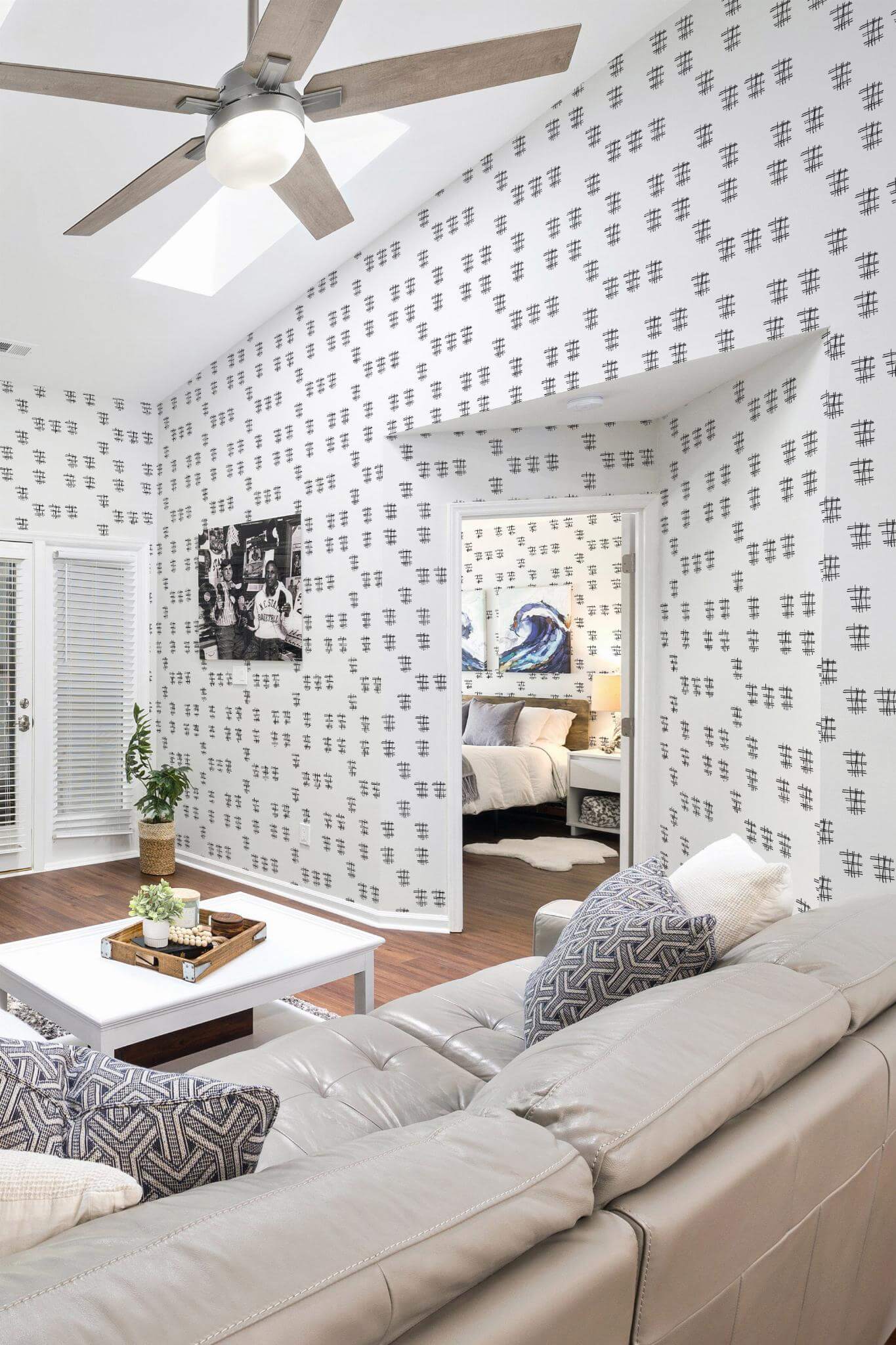 Crisscross inspired Wallpaper - Image 3