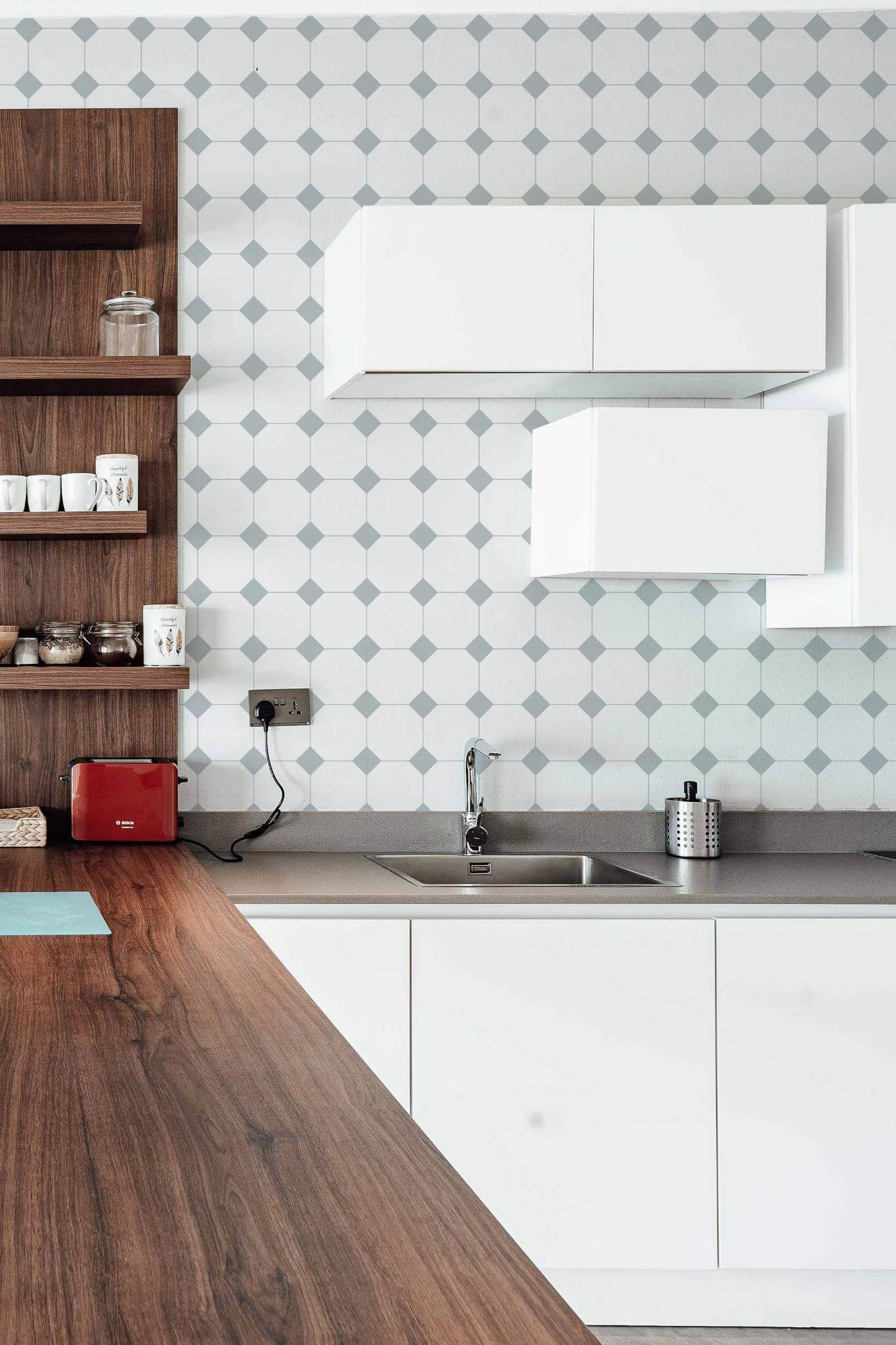 Geometric tile Wallpaper - Image 4