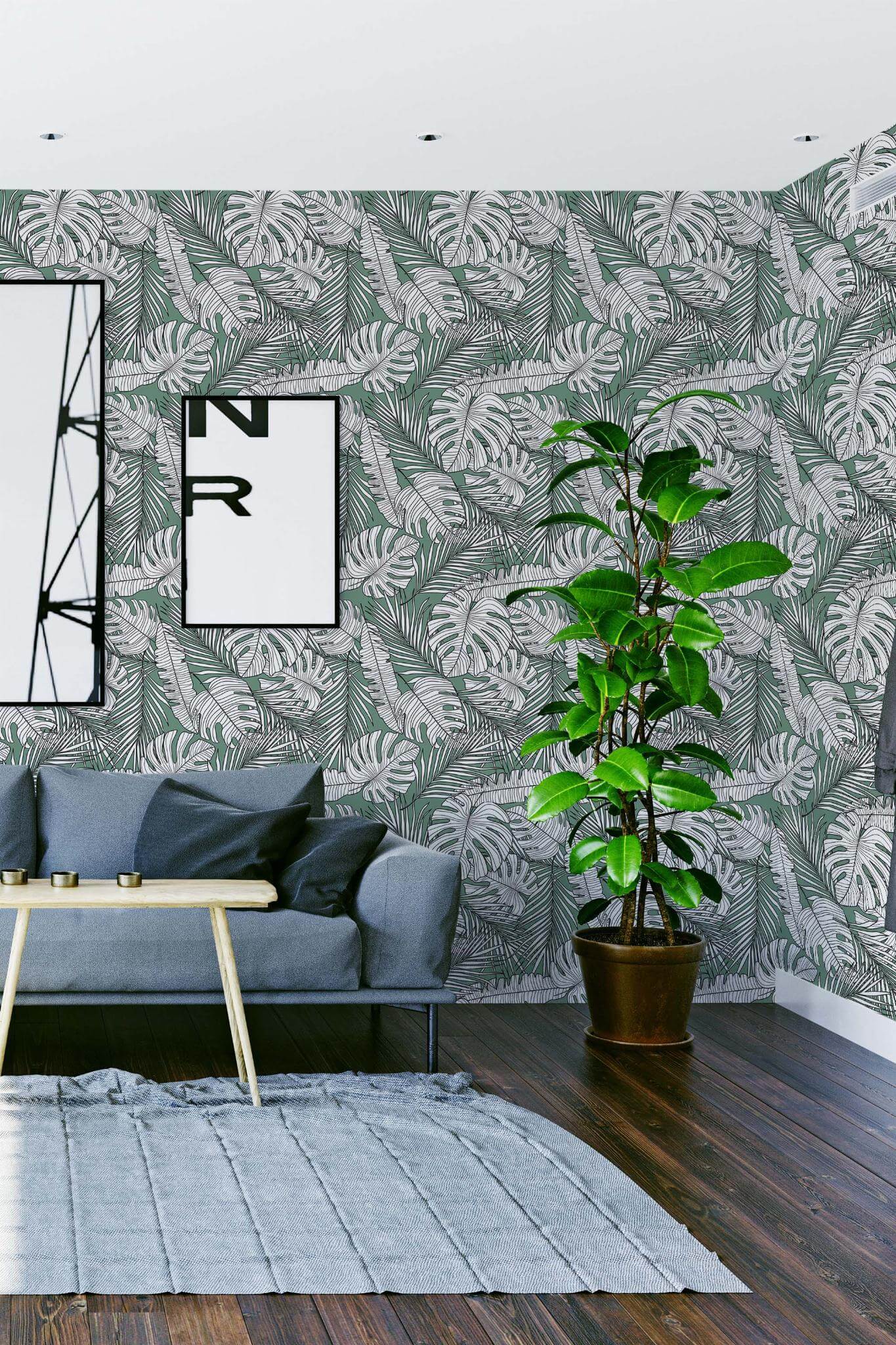 Jungle leaf Wallpaper - Image 4