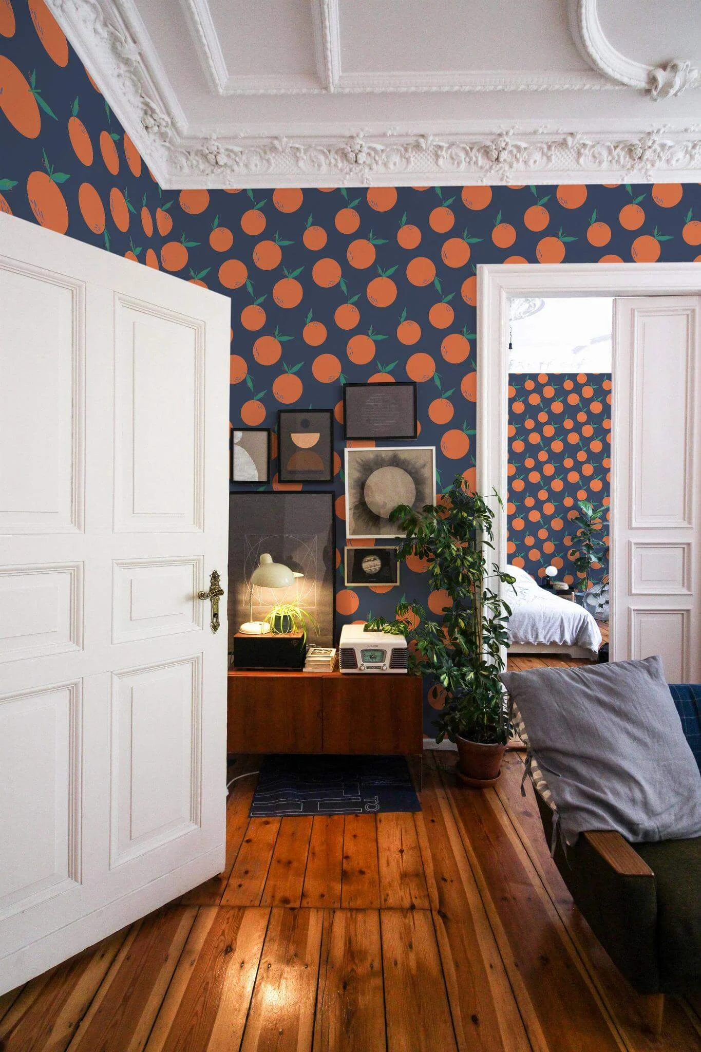 Modern orange Wallpaper - Image 3