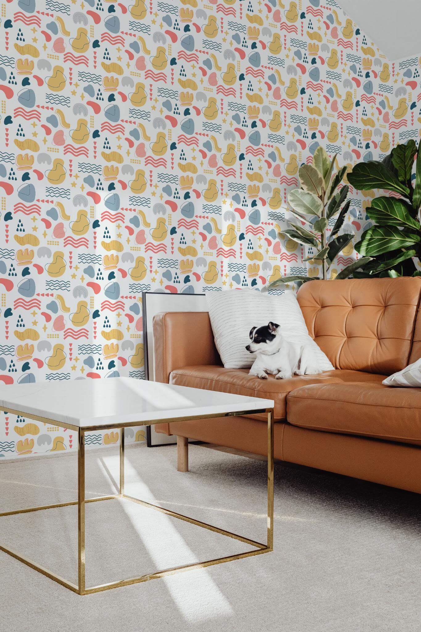 Multicolor shapes Wallpaper - Image 3