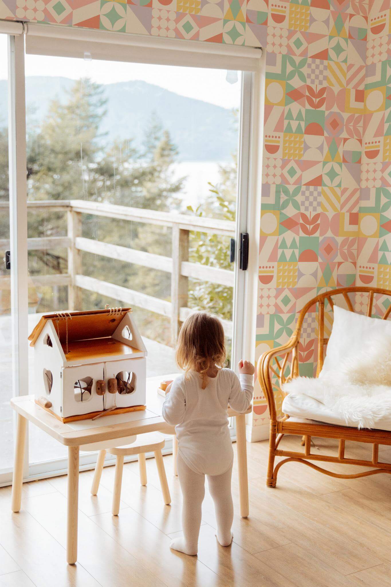 Pastel geometric Wallpaper - Image 4