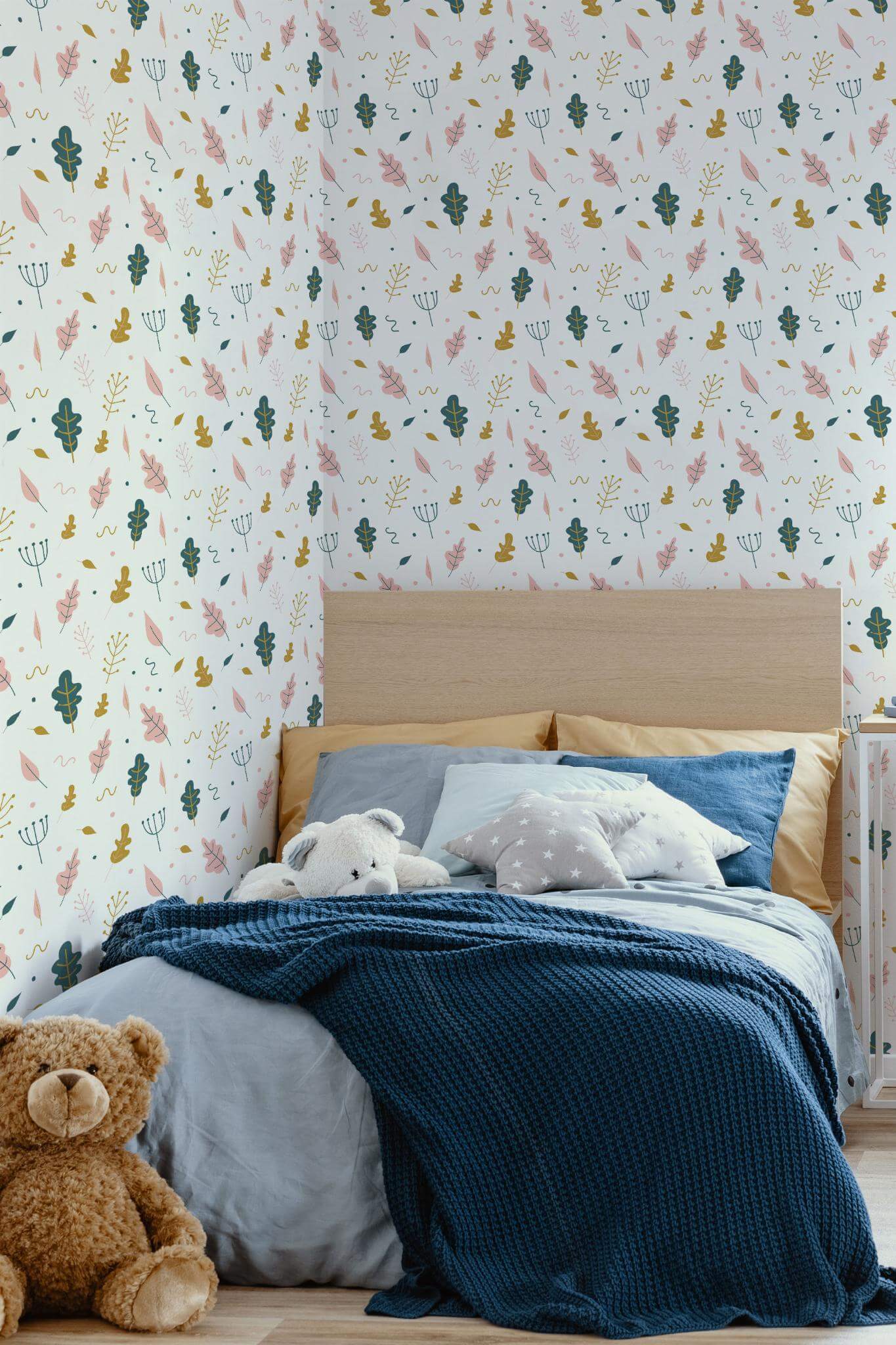 Pastel oak leaf Wallpaper - Image 4