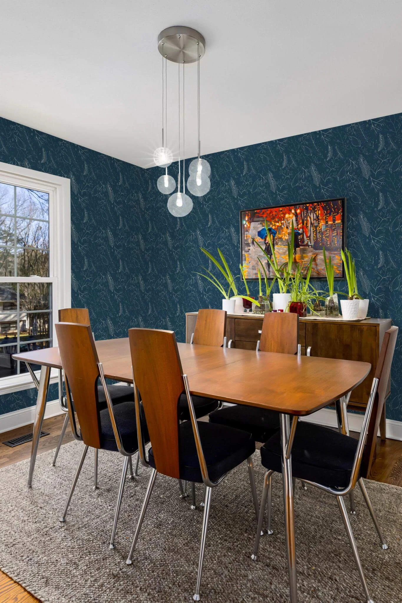 Navy blue winter Wallpaper - Image 3