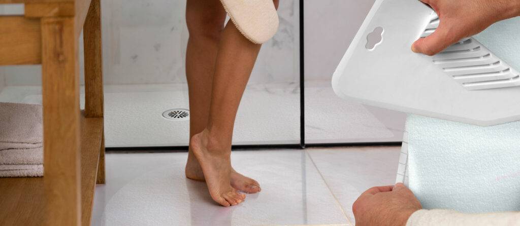 36″x36″ Customized Slip-resistant Shower Mat. Start Creating Now →