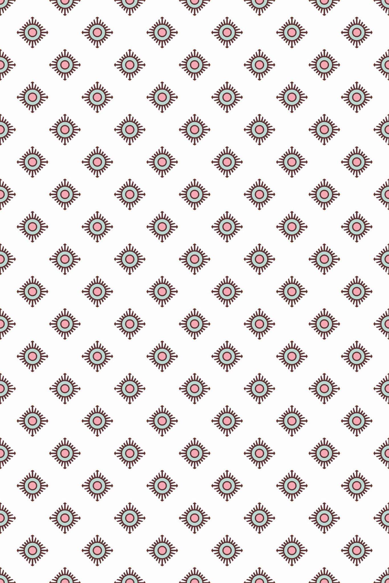 Ornamental square Wallpaper - Image 2