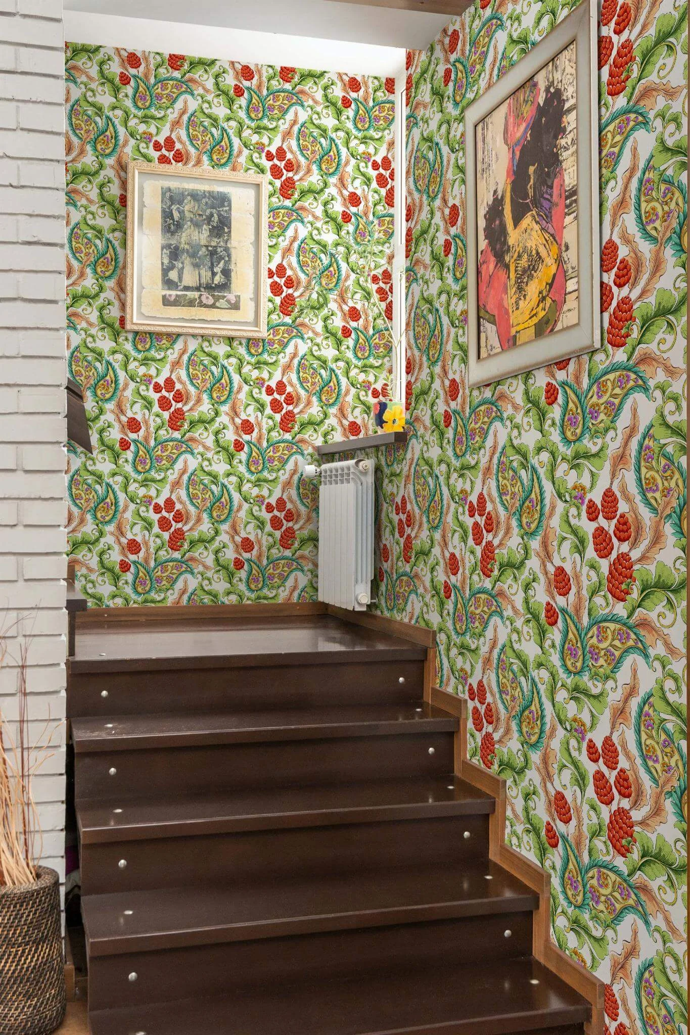 Blooming garden paisley Wallpaper - Image 4