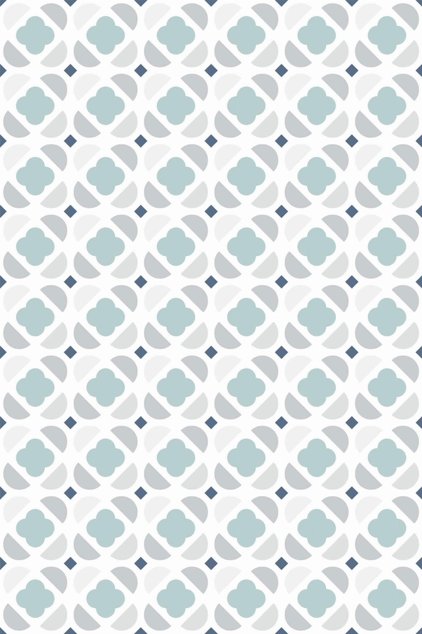 Pastel geometric ornament Wallpaper - Image 2