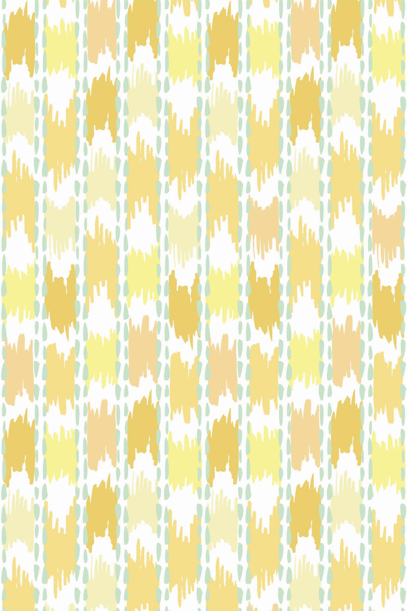 Pastel ikat Wallpaper - Image 2