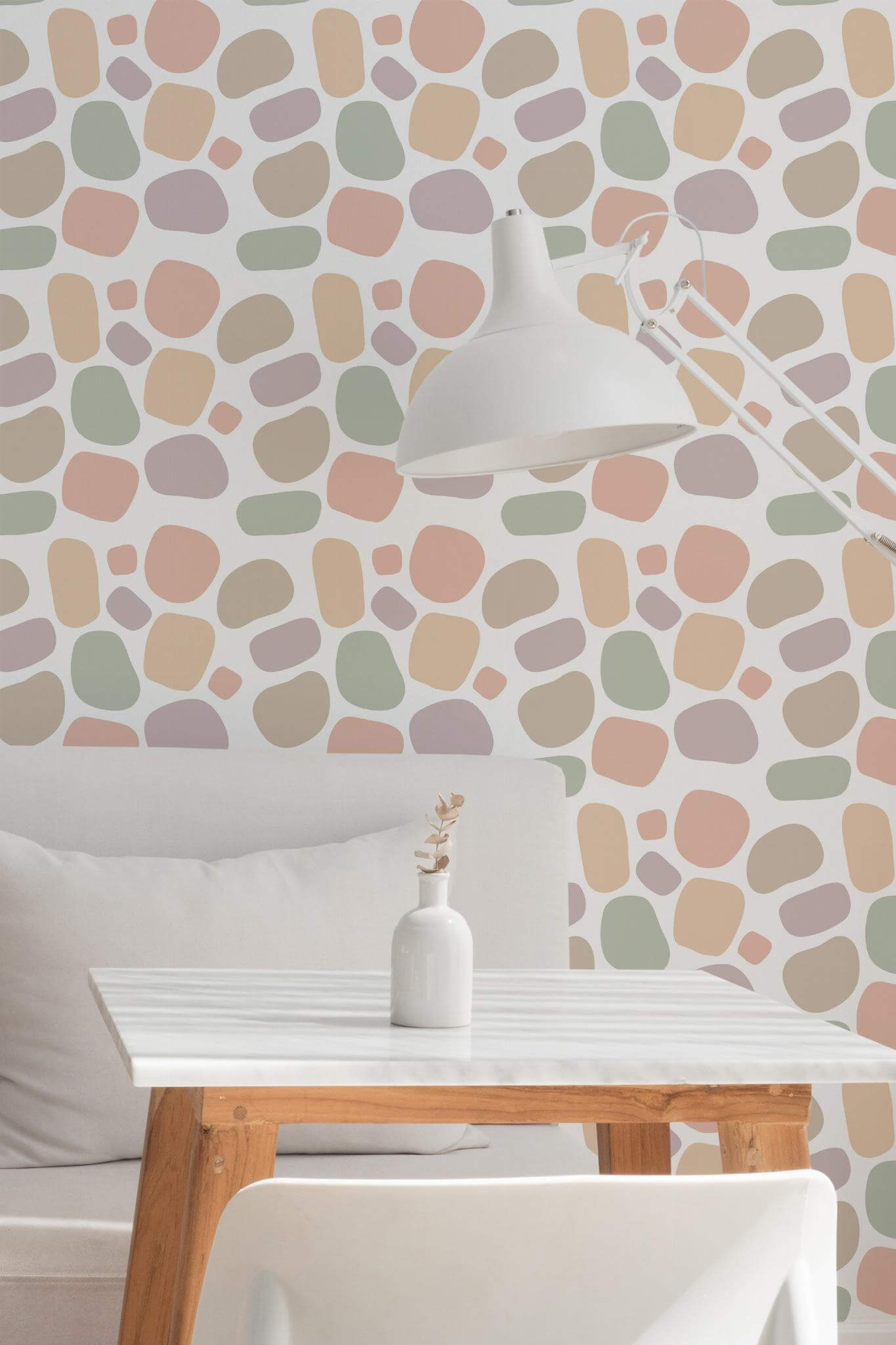 Colorful pebbles Wallpaper