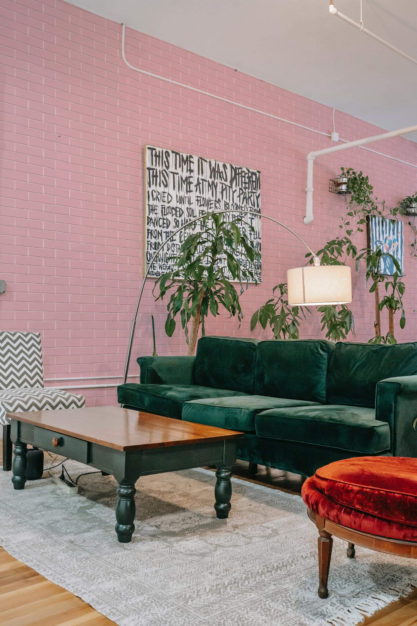 Pink brick Wallpaper - Image 3