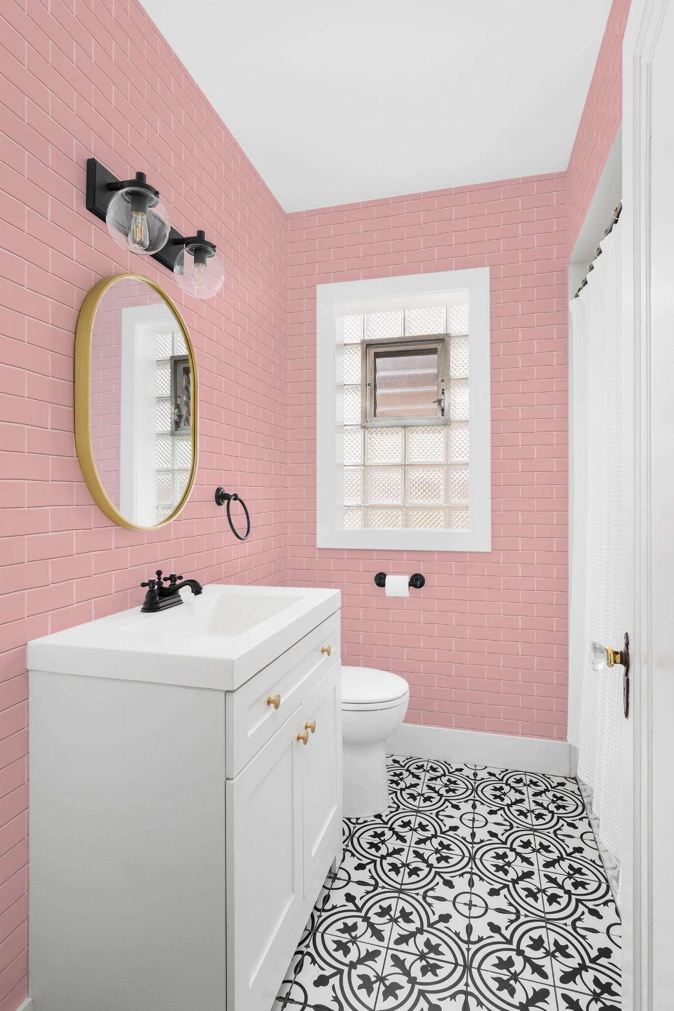 Pink brick Wallpaper - Image 4