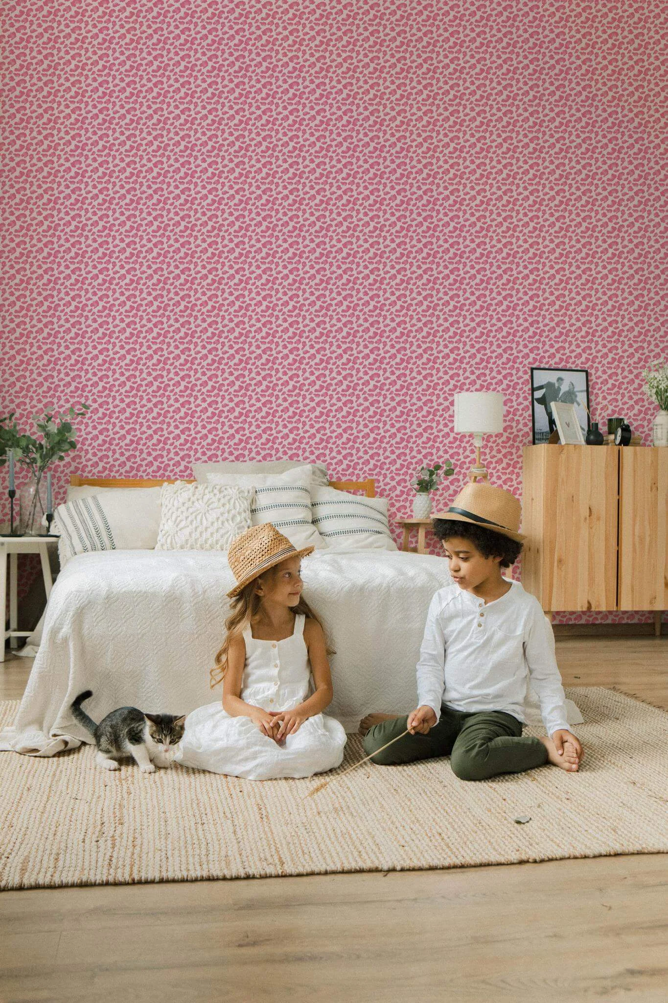Pink cheetah print Wallpaper - Image 4