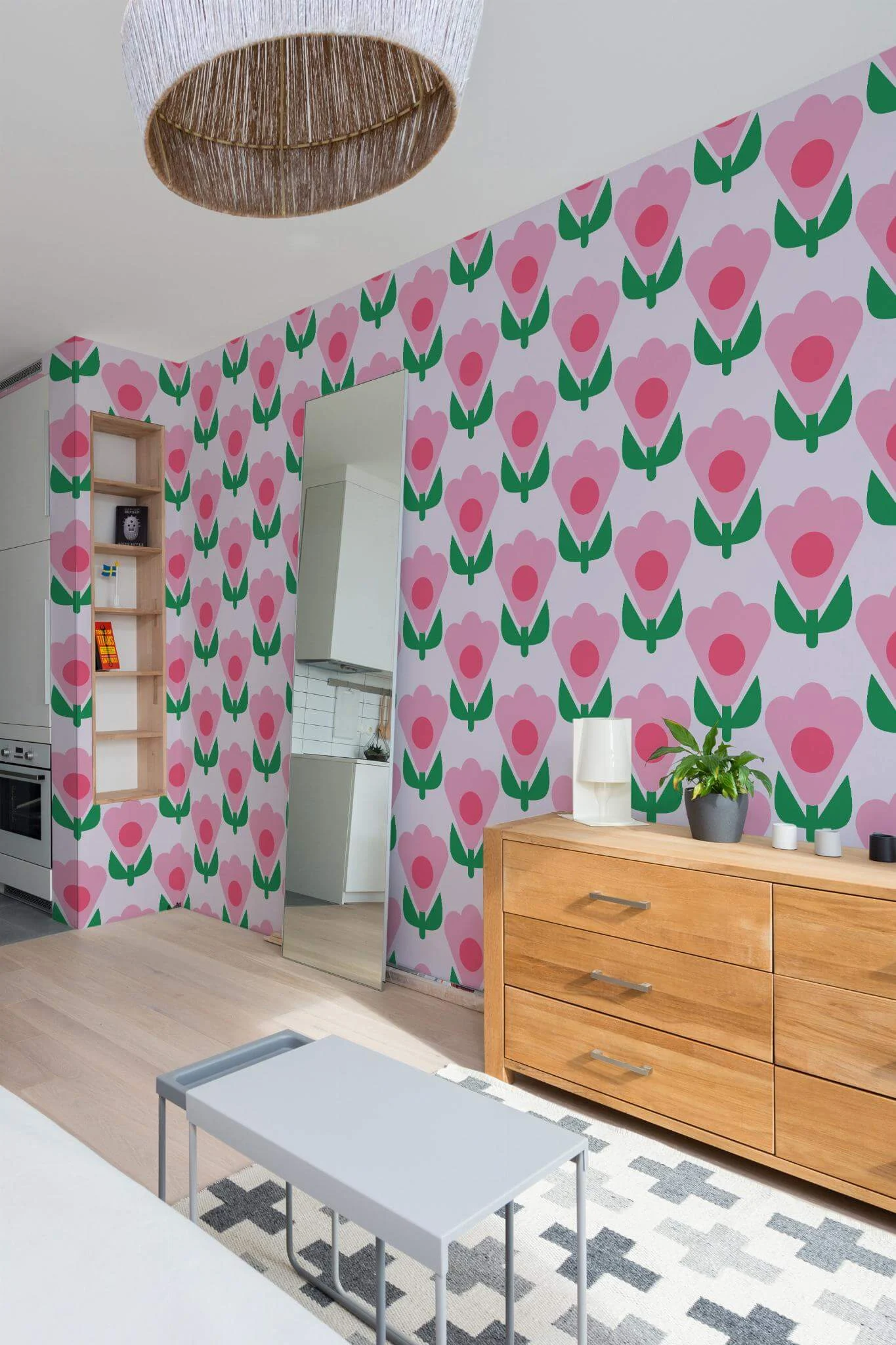 Pink flowers Wallpaper - Image 3