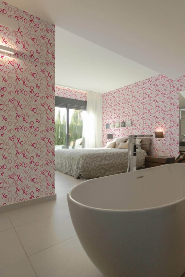 Pink preppy Wallpaper - Image 3