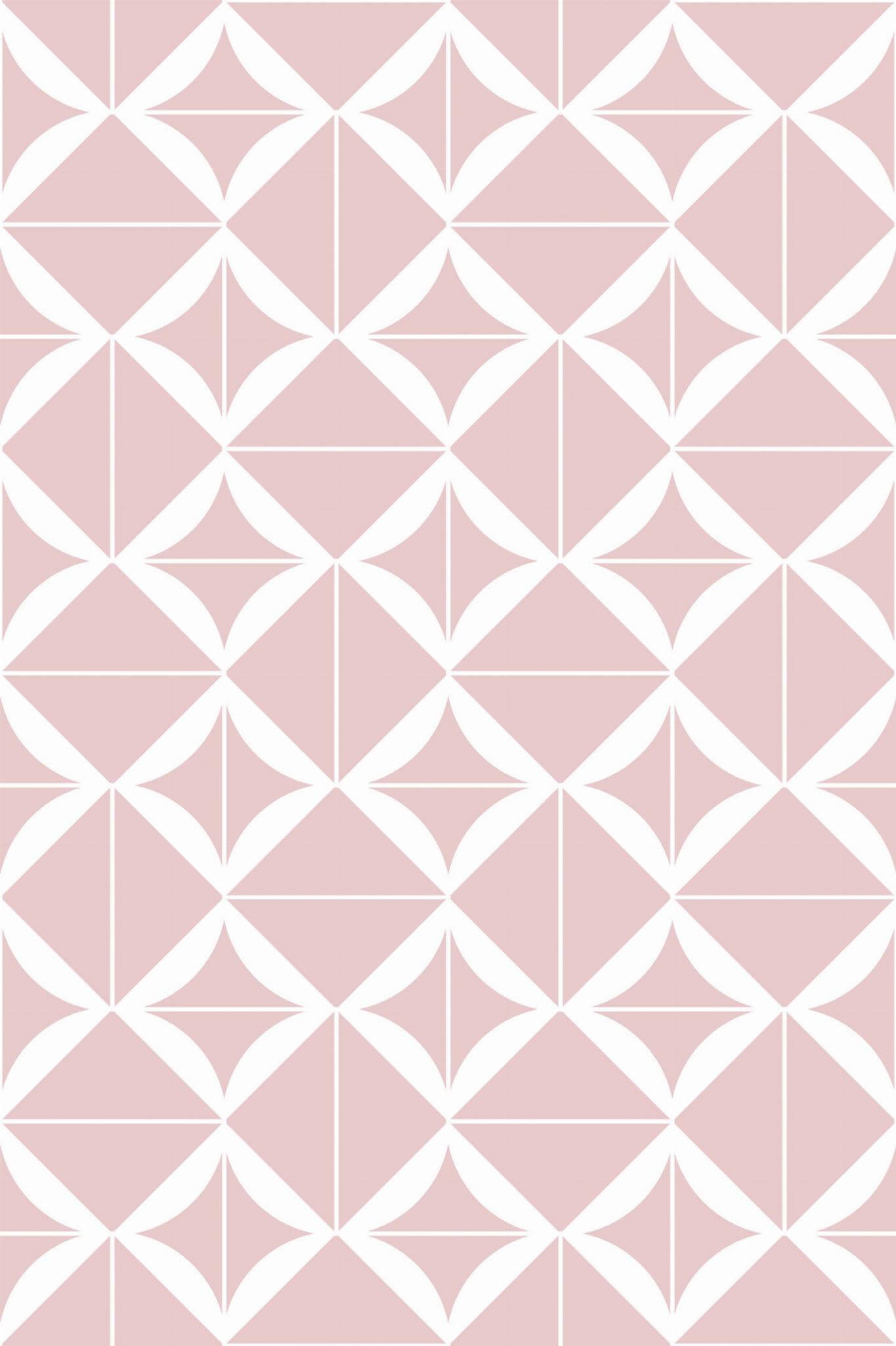 Pink square pattern Wallpaper - Image 2
