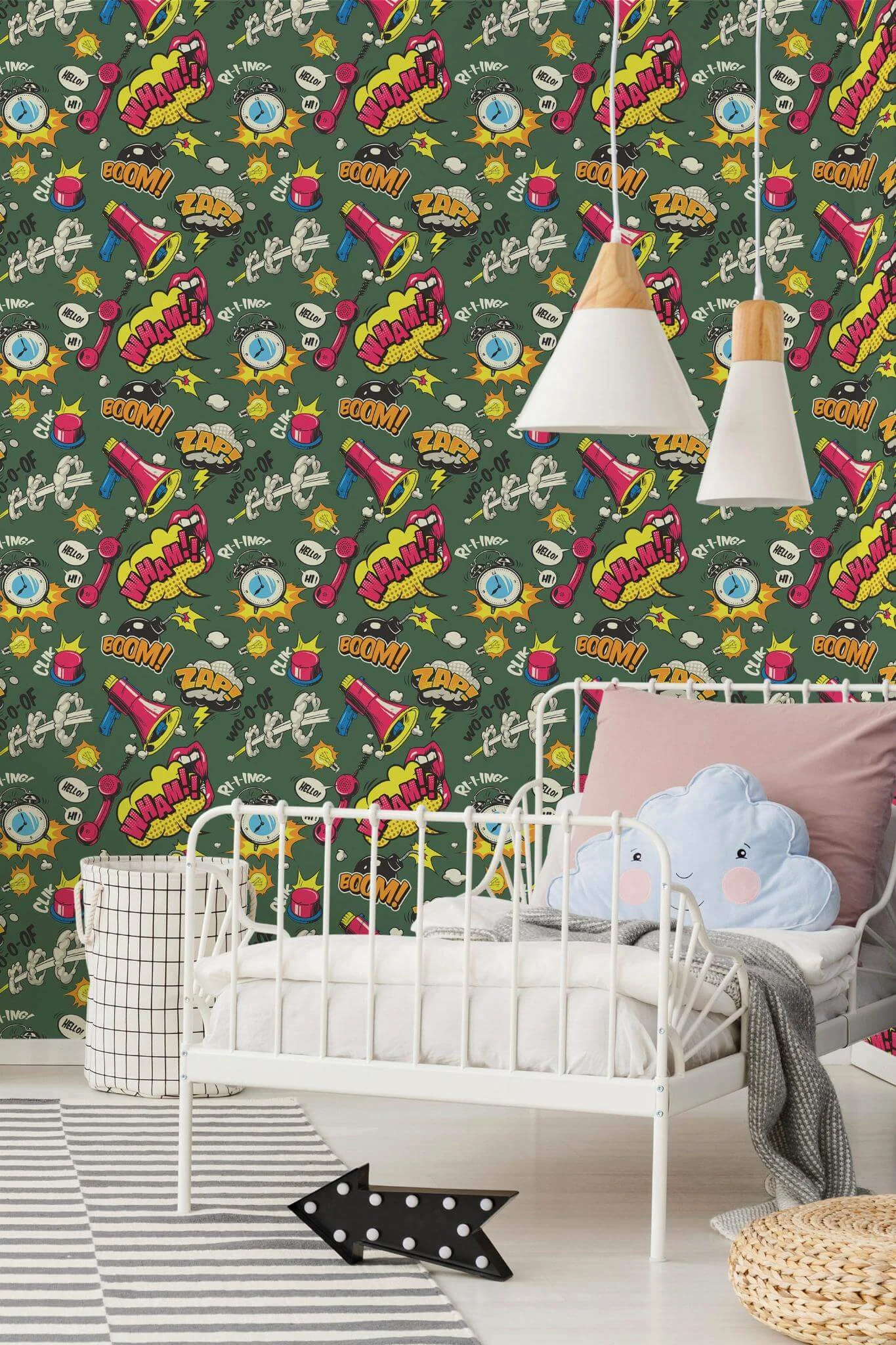 Pop art sticker Wallpaper - Image 4