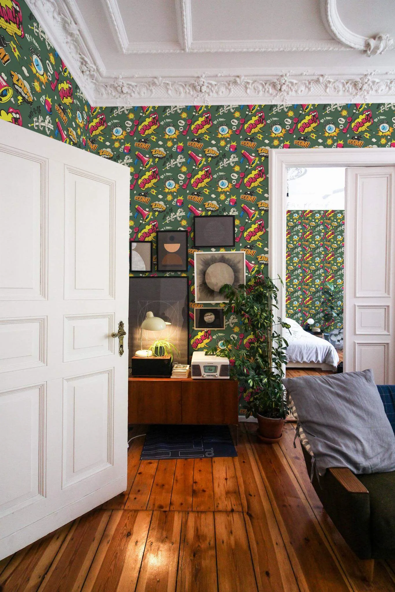 Pop art sticker Wallpaper - Image 3