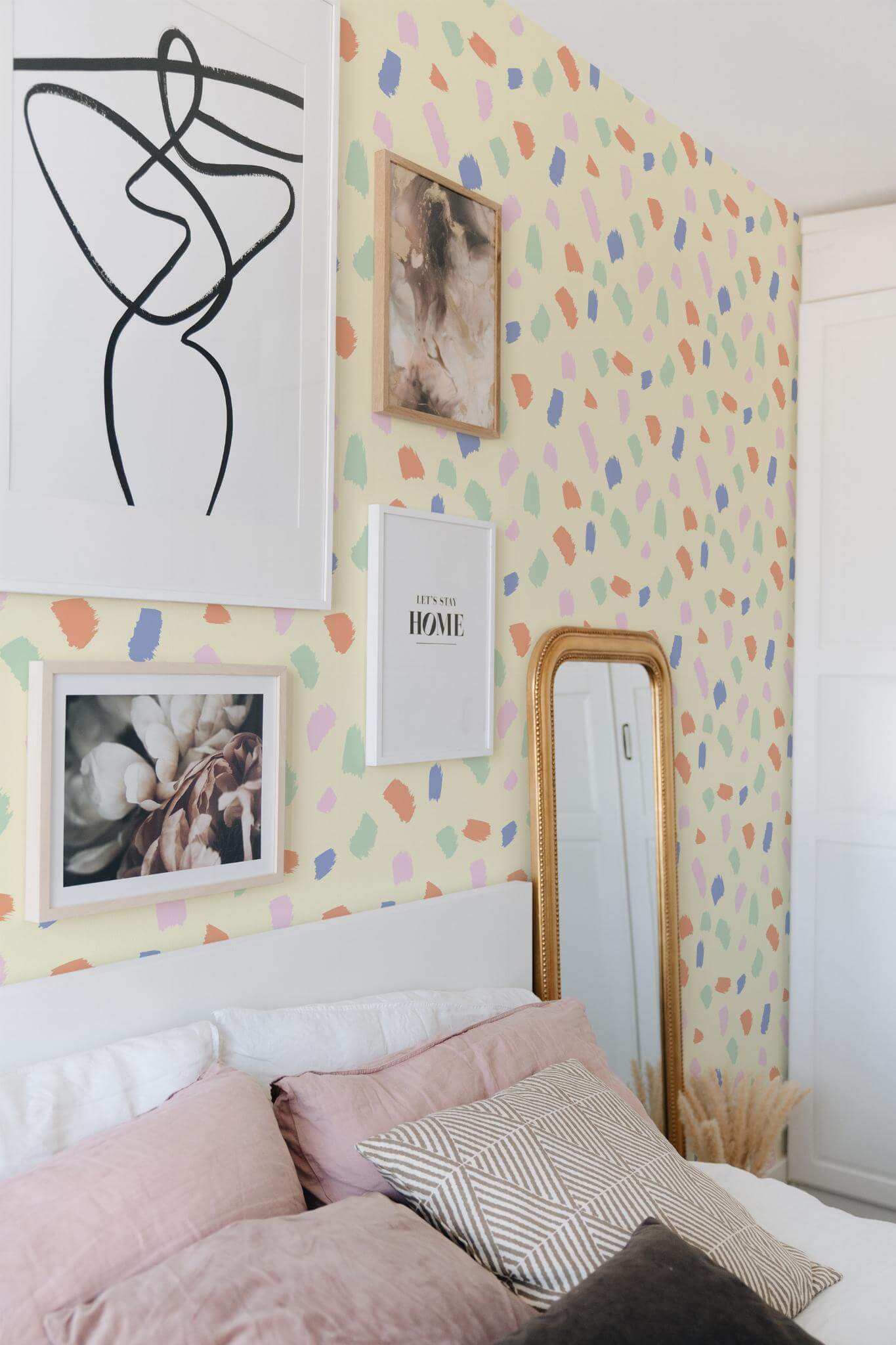 Pastel brushstroke Wallpaper - Image 4