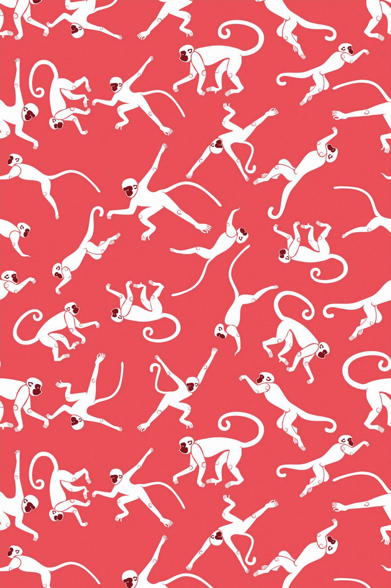 Red monkey Wallpaper - Image 2