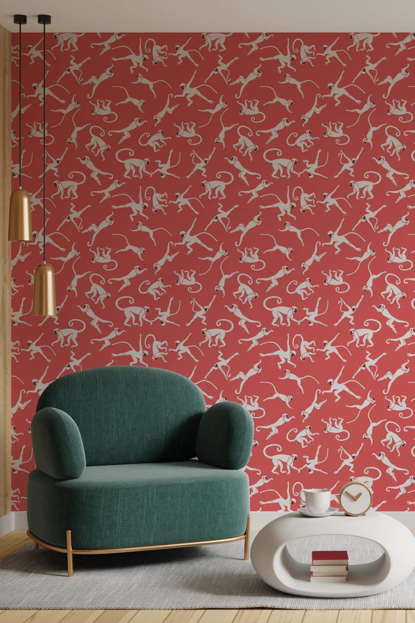 Red monkey Wallpaper - Image 4