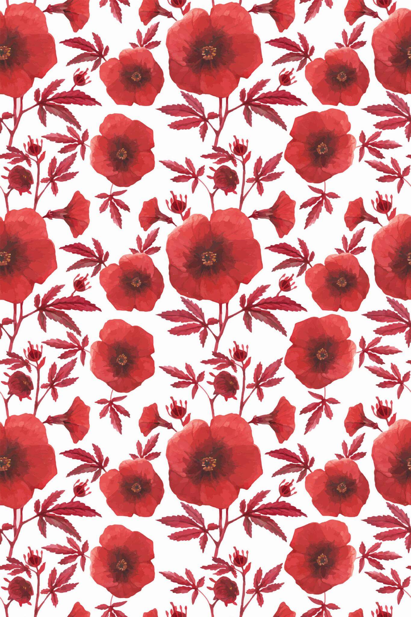 Red poppy Wallpaper - Image 2