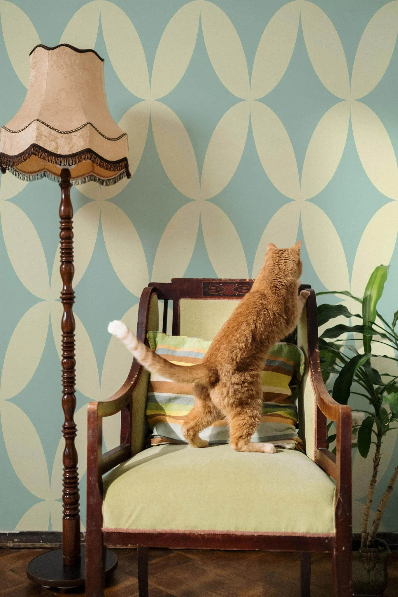 Retro oval Wallpaper - Image 4
