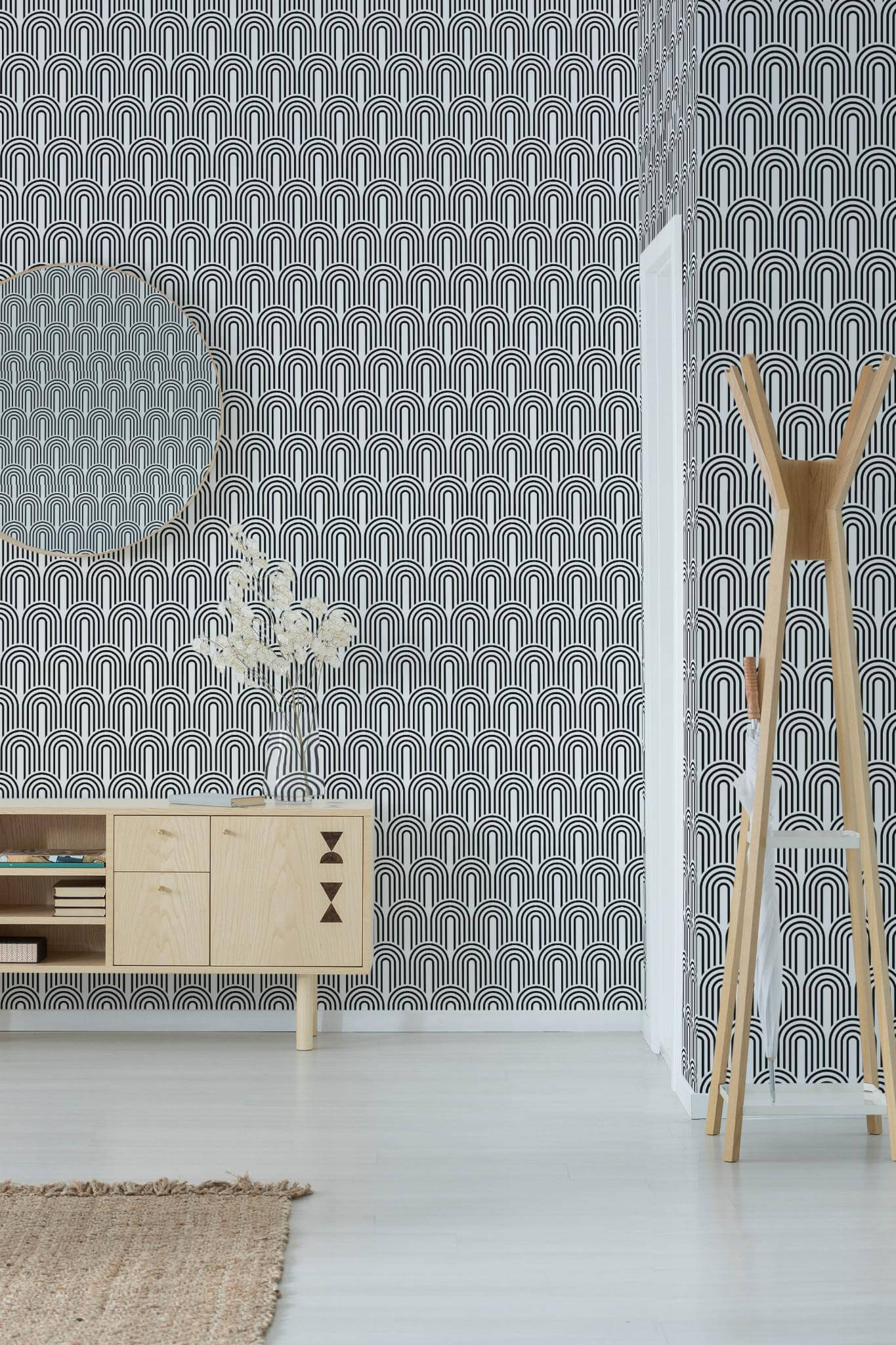 Art Deco arches Wallpaper - Image 3