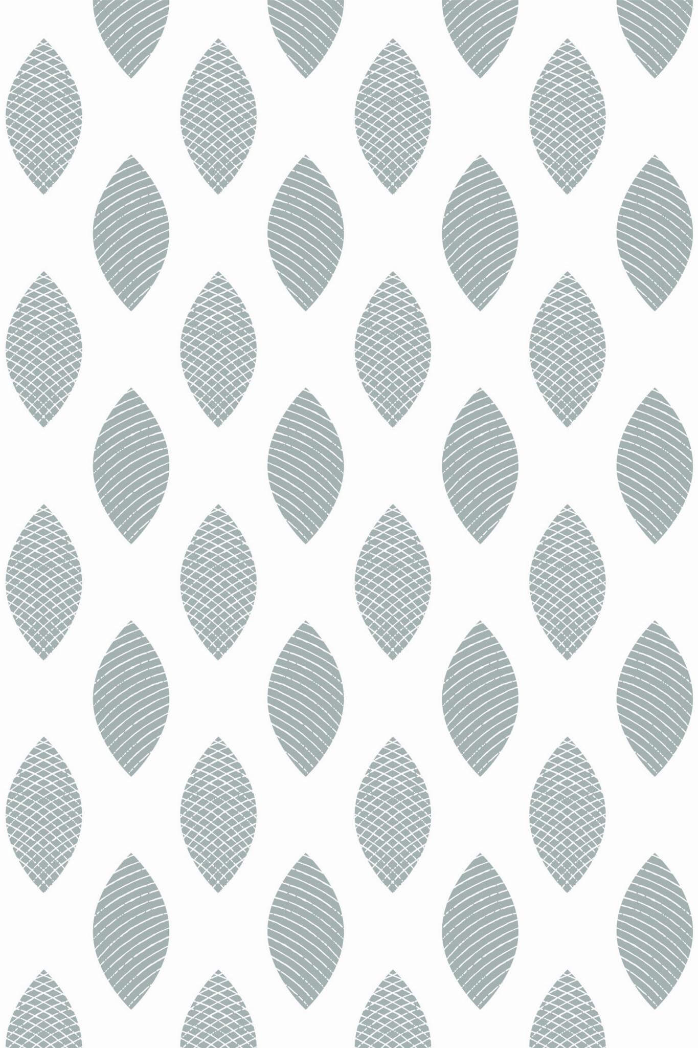 Scandi leaf Wallpaper - Image 2
