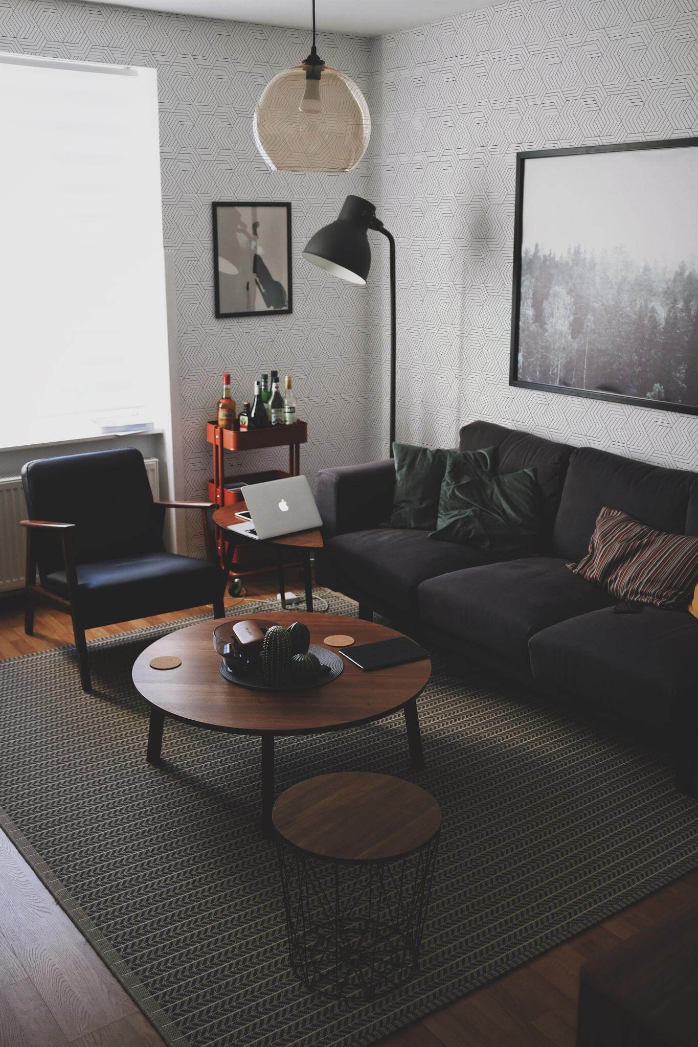 Modern geometric Wallpaper - Image 3