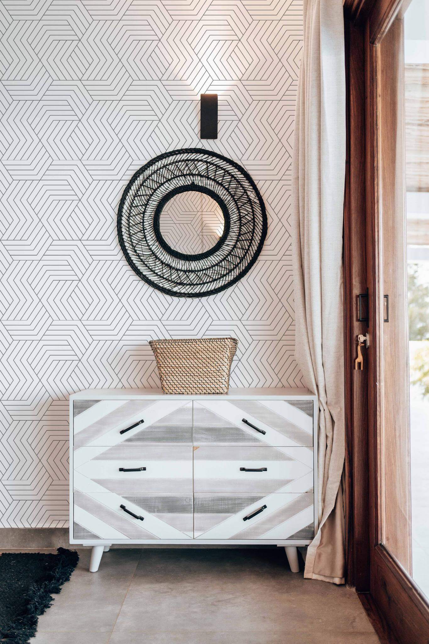 Modern geometric Wallpaper - Image 4