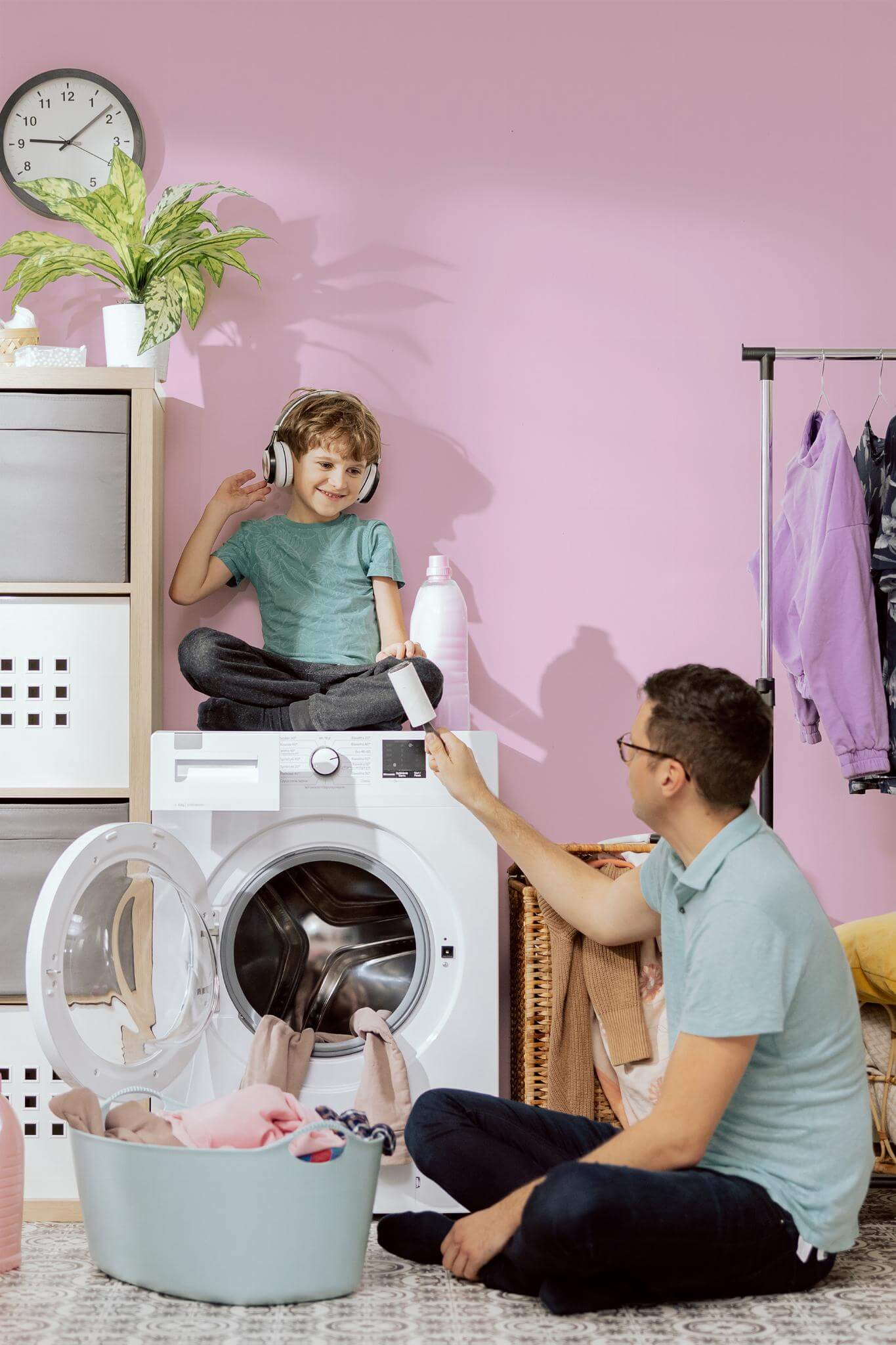 Pink solid color Wallpaper - Image 4