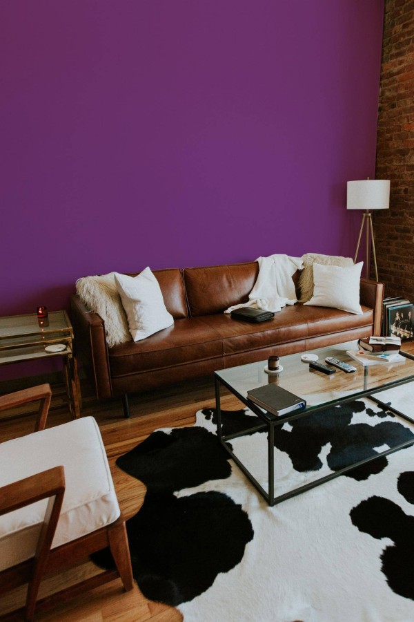 Purple solid color Wallpaper - Image 3