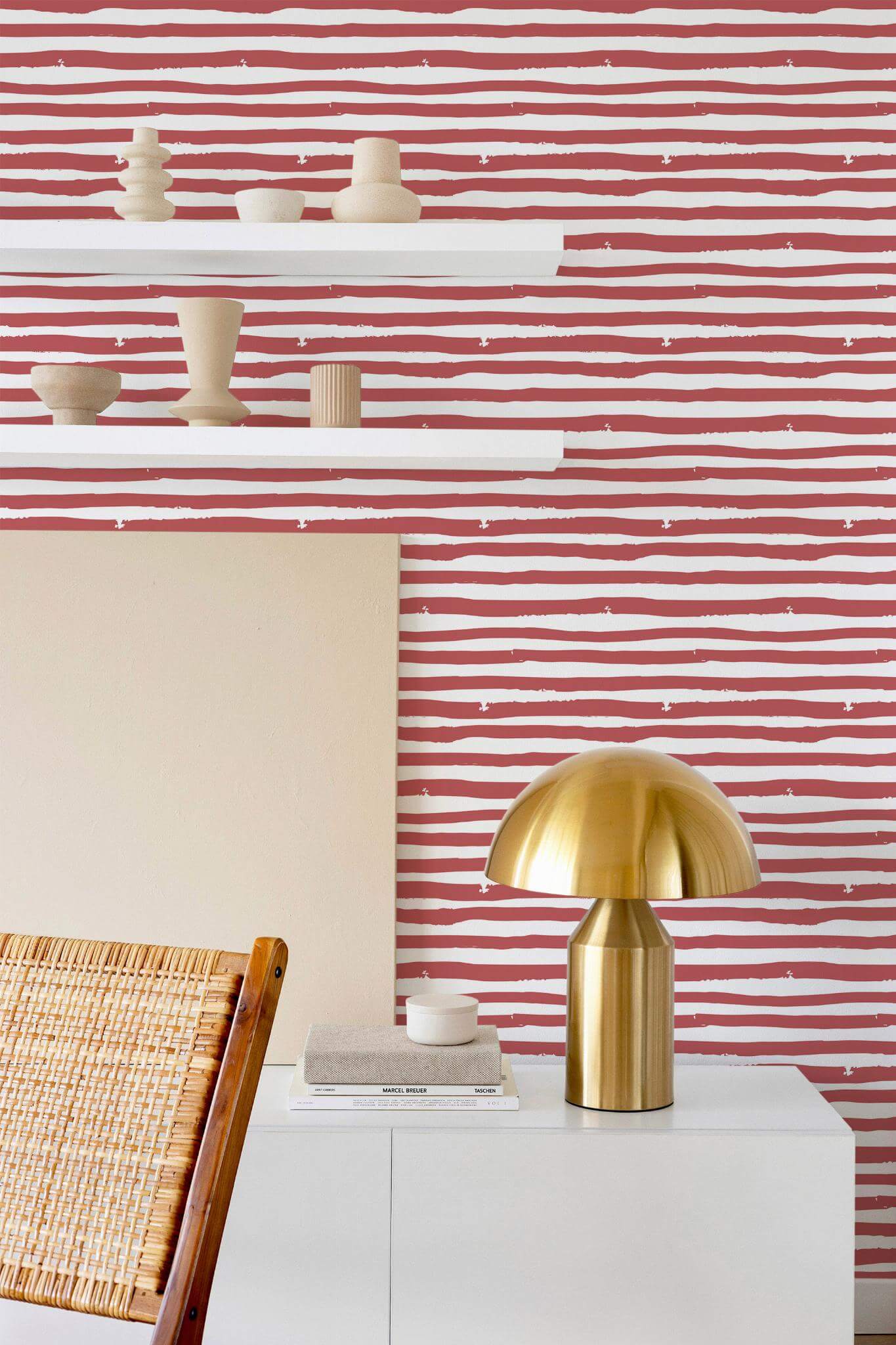 Horizontal striped Wallpaper