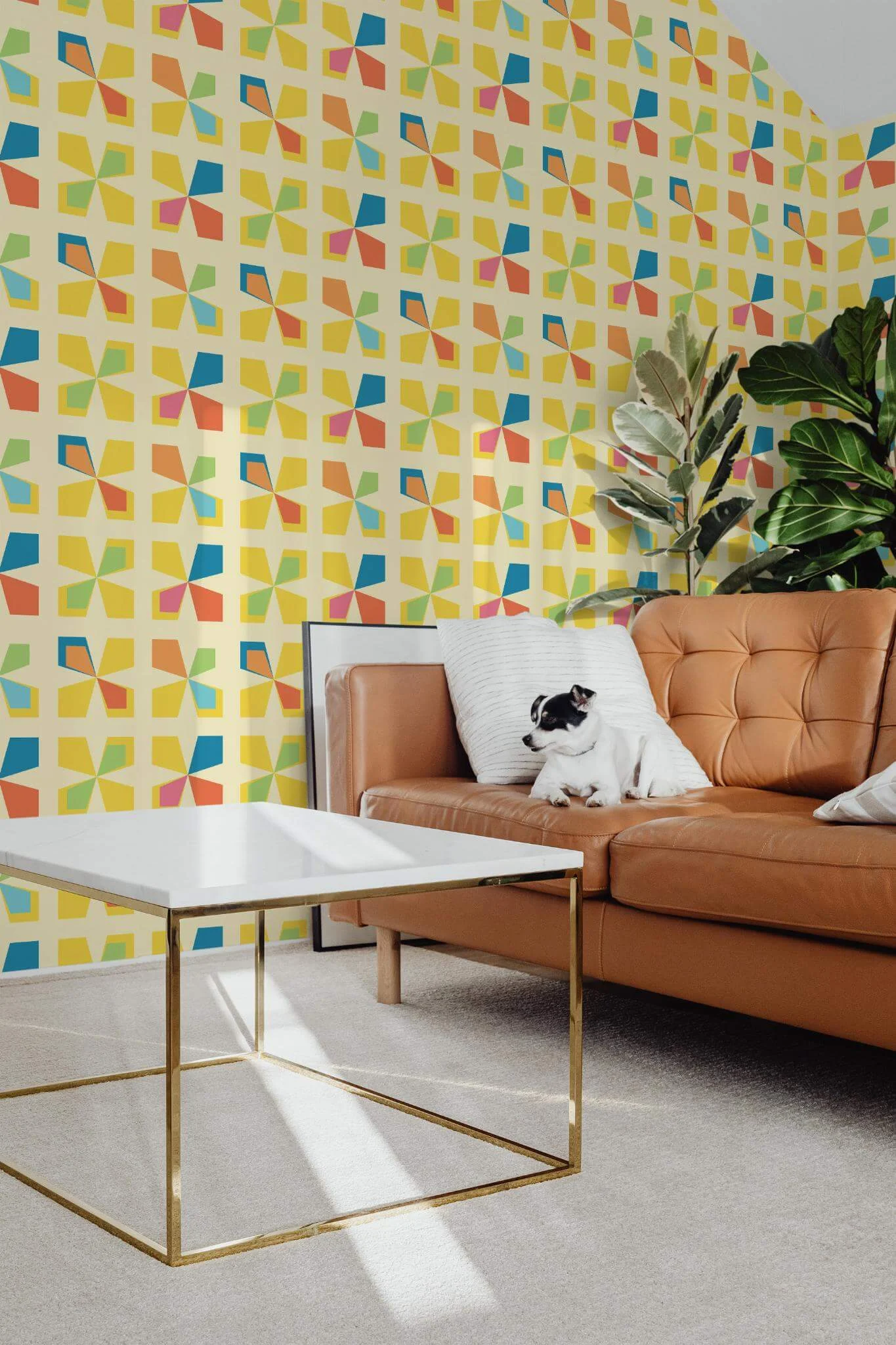 Sunny geometry Wallpaper - Image 3